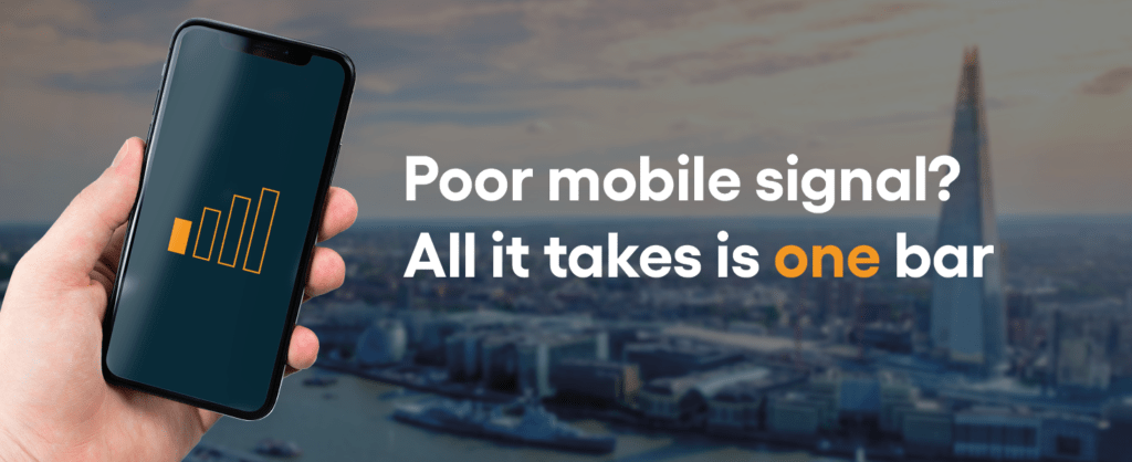 Improve mobile phone signal