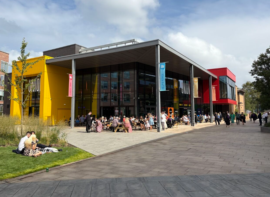 Case Studies 5 Case Study: Edge Hill University - Mobile Connectivity Solution building exterior